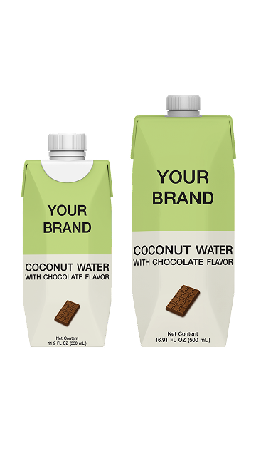COCONUT WATER WITH CHOCOLATE FLAVOR