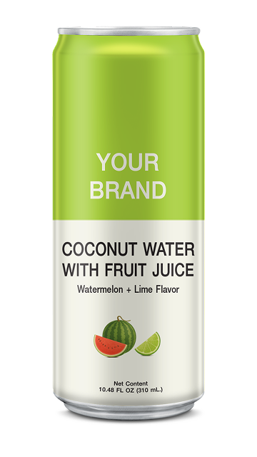 COCONUT WATER WITH FRUIT JUICE AND FLAVOR