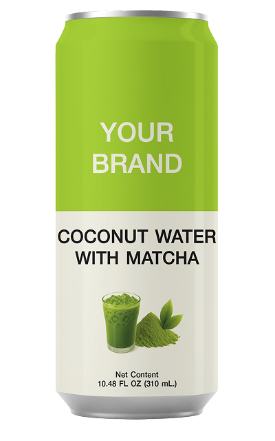 COCONUT WATER MATCHA TEA