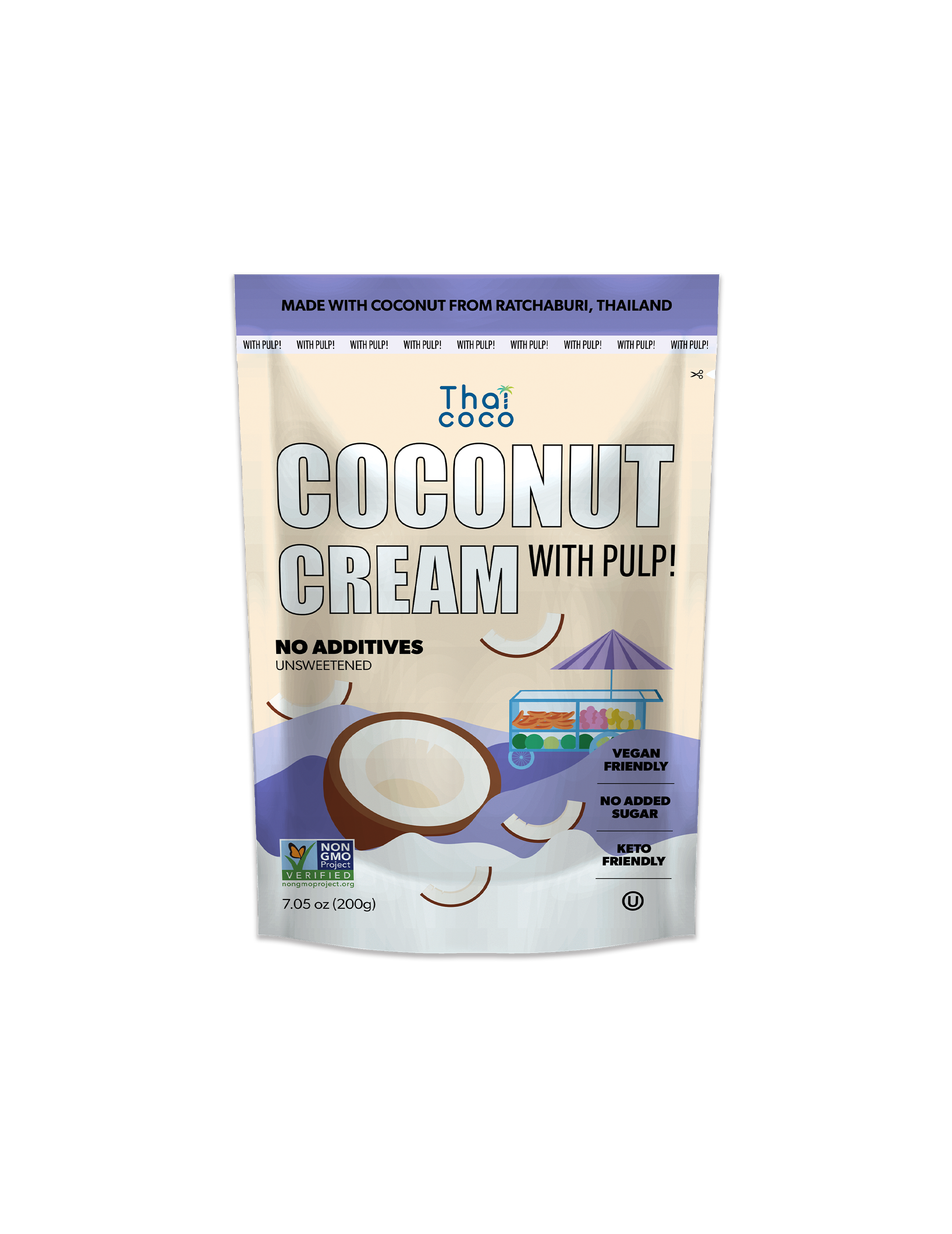 Coconut Cream with Pulp 200 ml