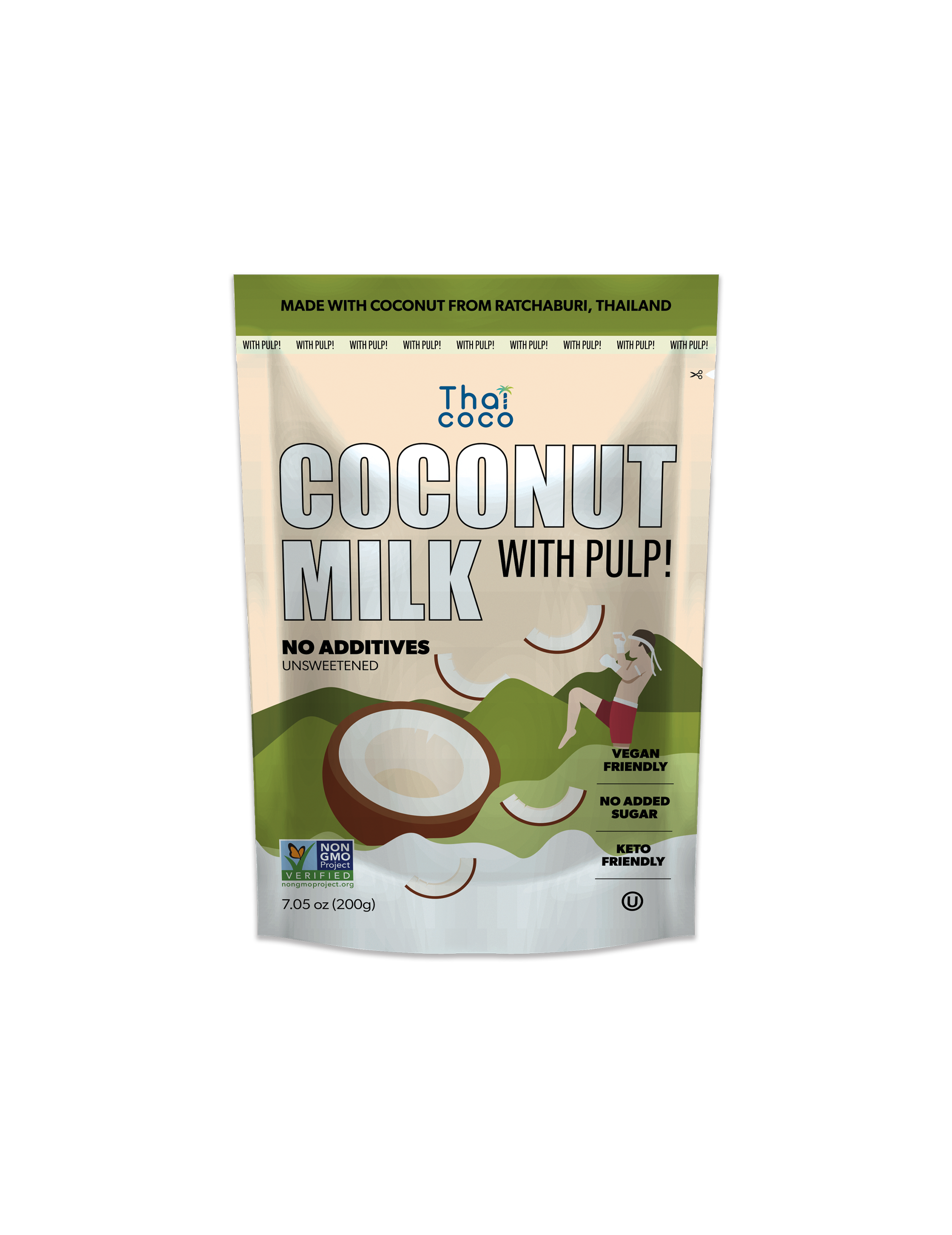 Coconut Milk with Pulp 200 ml